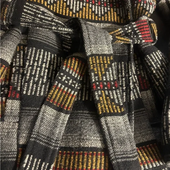 Stylish Multicolor Women's Coat - Picture 3 of 4